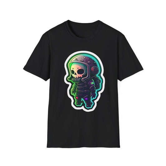 Skeleton in a Space Suite - T-Shirt - Blount Custom Creations