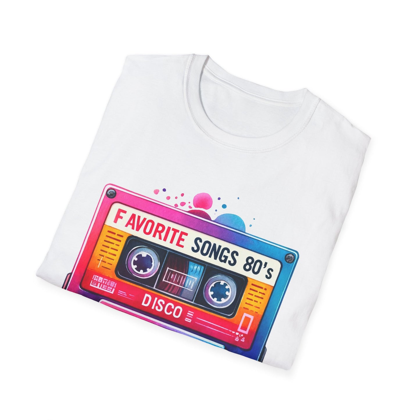 80's Favorite Songs Cassette Tape - T-Shirt - Blount Custom Creations