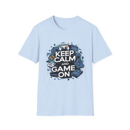 Keep Calm and Game On - T-Shirt - Blount Custom Creations