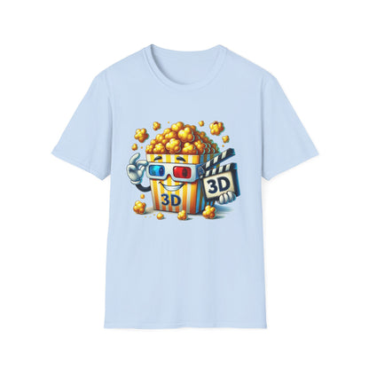 3D Popcorn - T-Shirt - Blount Custom Creations