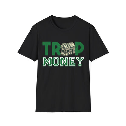 Trap Money Streetwear with Money House - T-Shirt - Blount Custom Creations