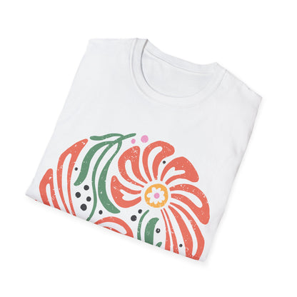 Distressed Flower Focus on the Good - T-Shirt - Blount Custom Creations