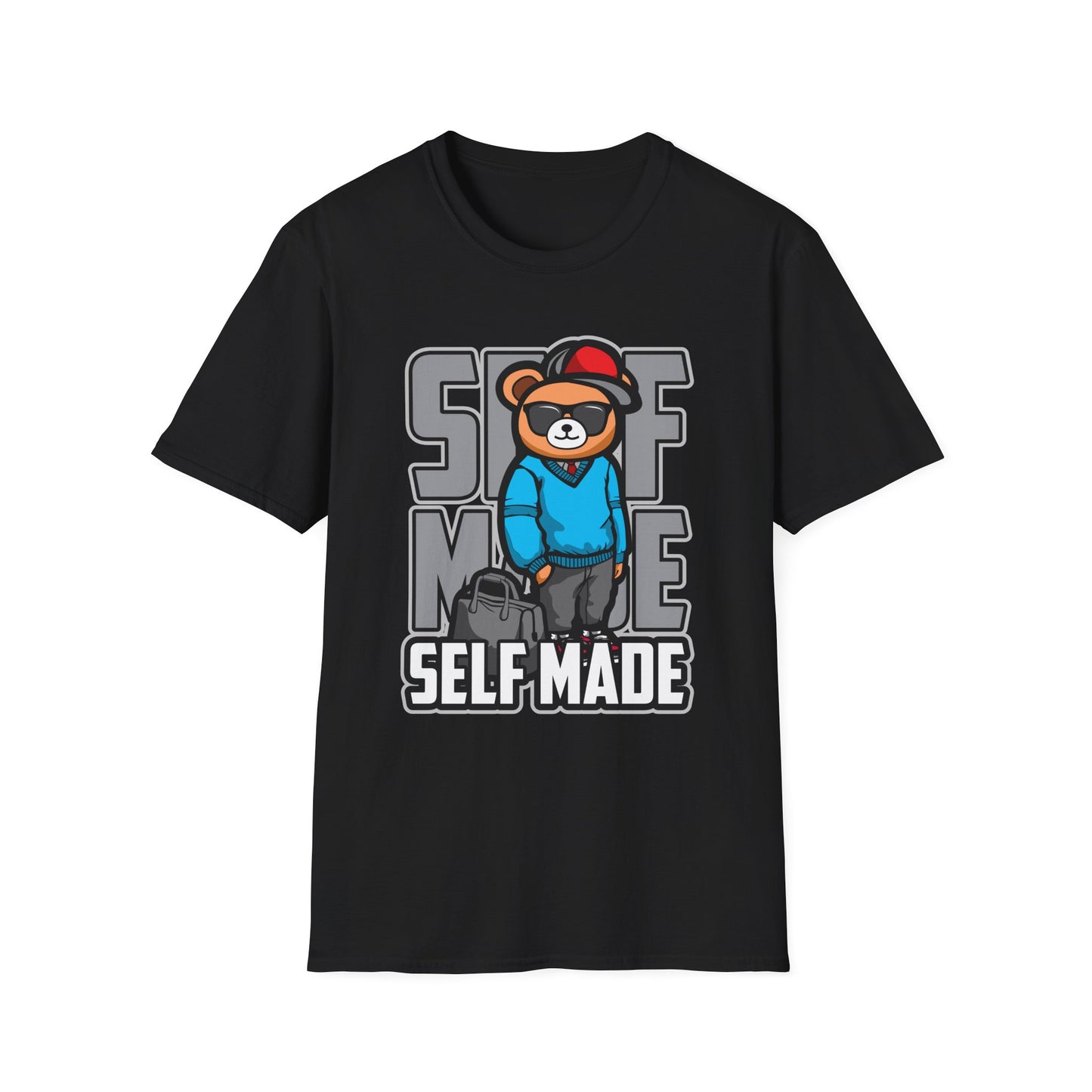 Self Made Streetwear Bear - T-Shirt - Blount Custom Creations