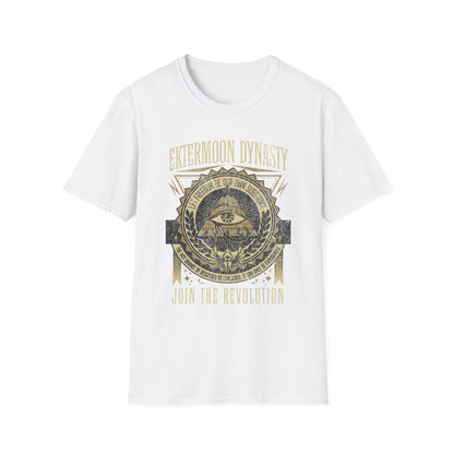 Ektermoon Dynasty Eye Golden Pyramid Emblem - T-Shirt - Blount Custom Creations