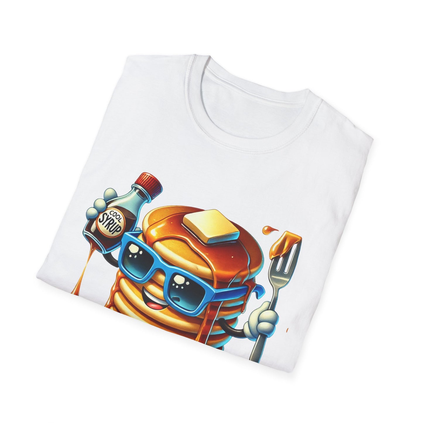 Stack of Pancakes with Syrup - T-Shirt - Blount Custom Creations