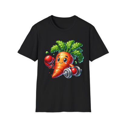 Boxing Weight Lifting Carrot - T-Shirt - Blount Custom Creations