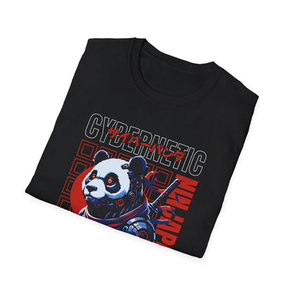 Cybernetic Ninja Panda Stealth Master - T-Shirt - Blount Custom Creations