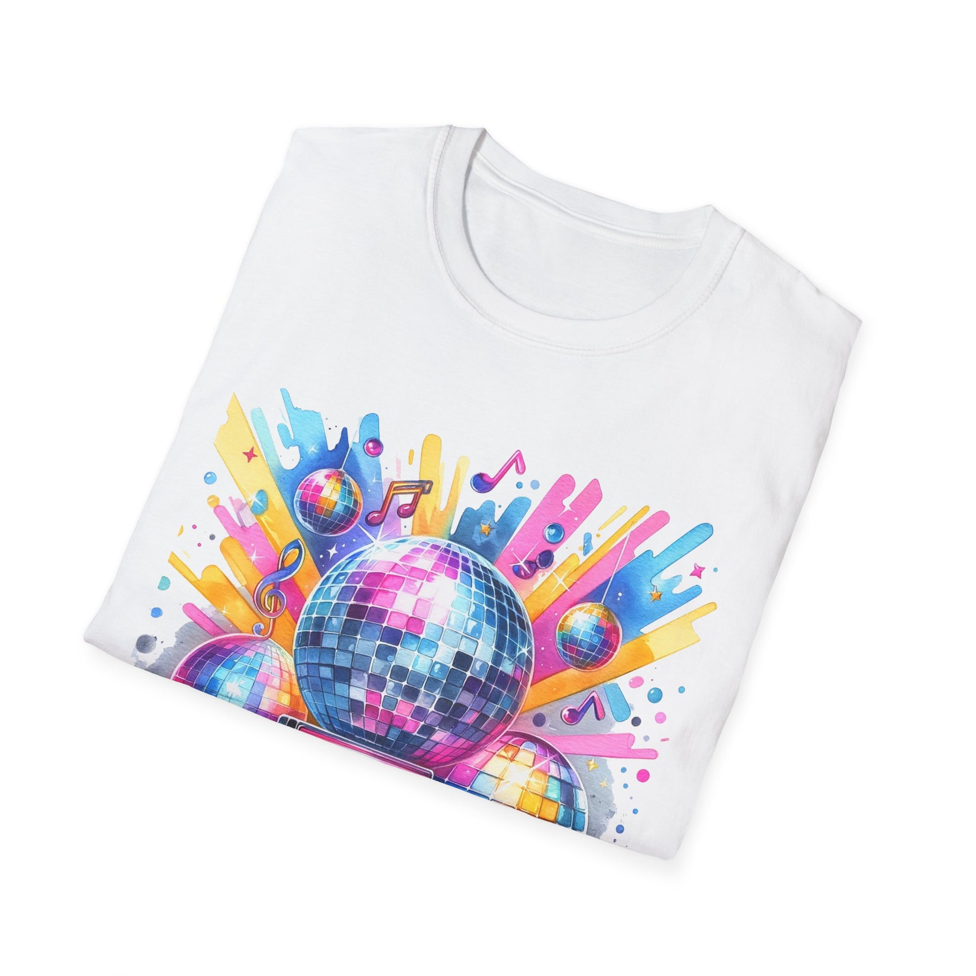 Triple Disco Ball with Radio - T-Shirt - Blount Custom Creations