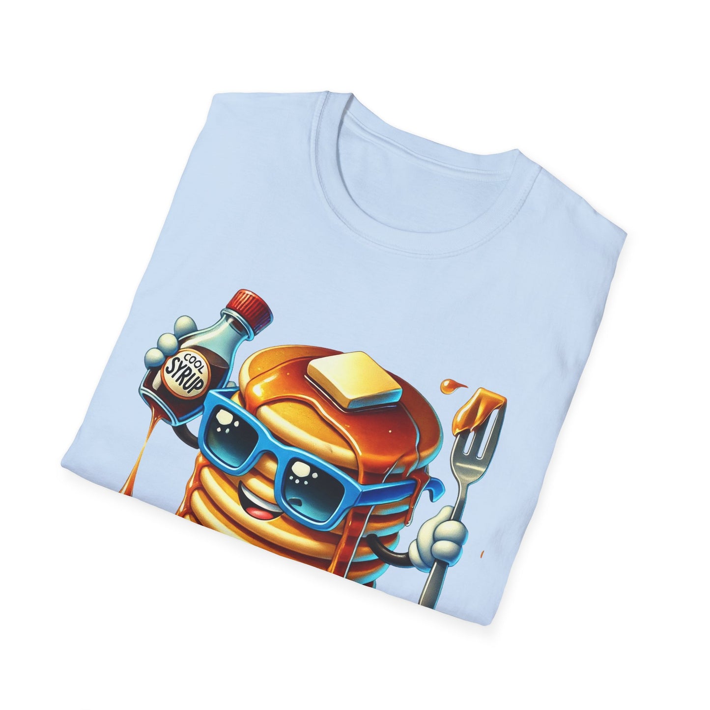 Stack of Pancakes with Syrup - T-Shirt - Blount Custom Creations