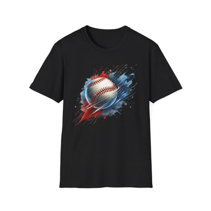 Baseball Flying Through the Air - T-Shirt - Blount Custom Creations