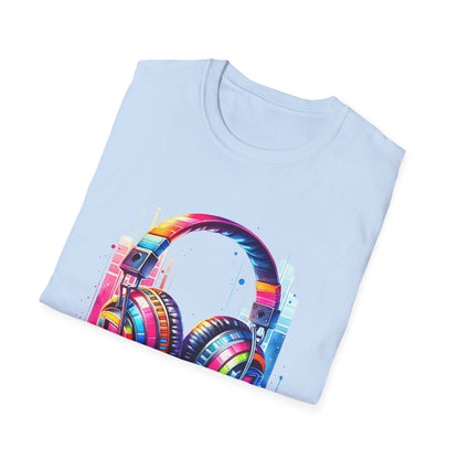 Melting Headphones - T-Shirt - Blount Custom Creations