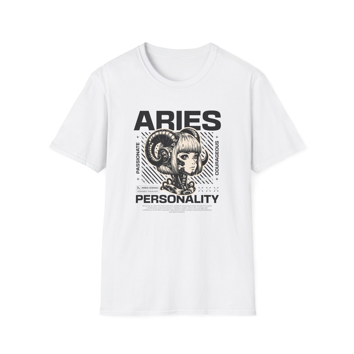 Aries Personality Girl - T-Shirt - Blount Custom Creations