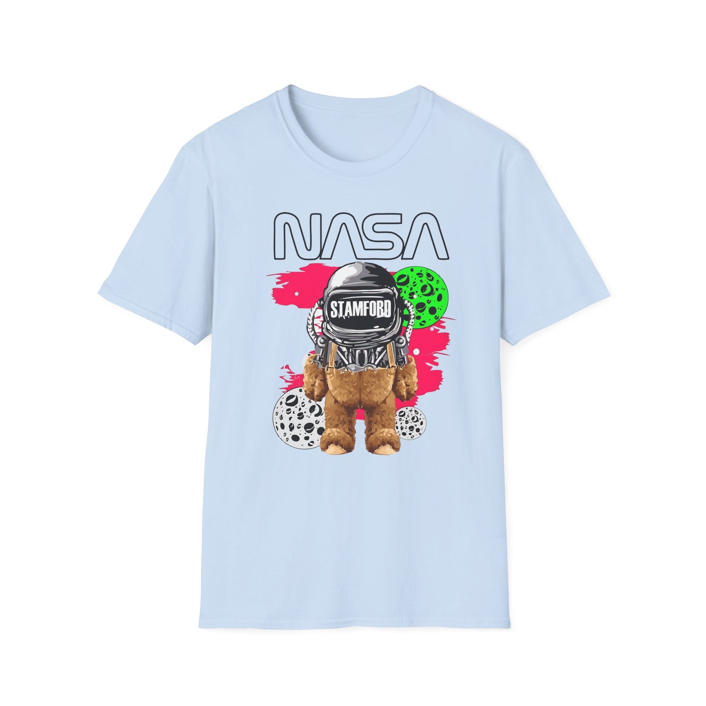 NASA Teddy Bear - T-Shirt - Blount Custom Creations