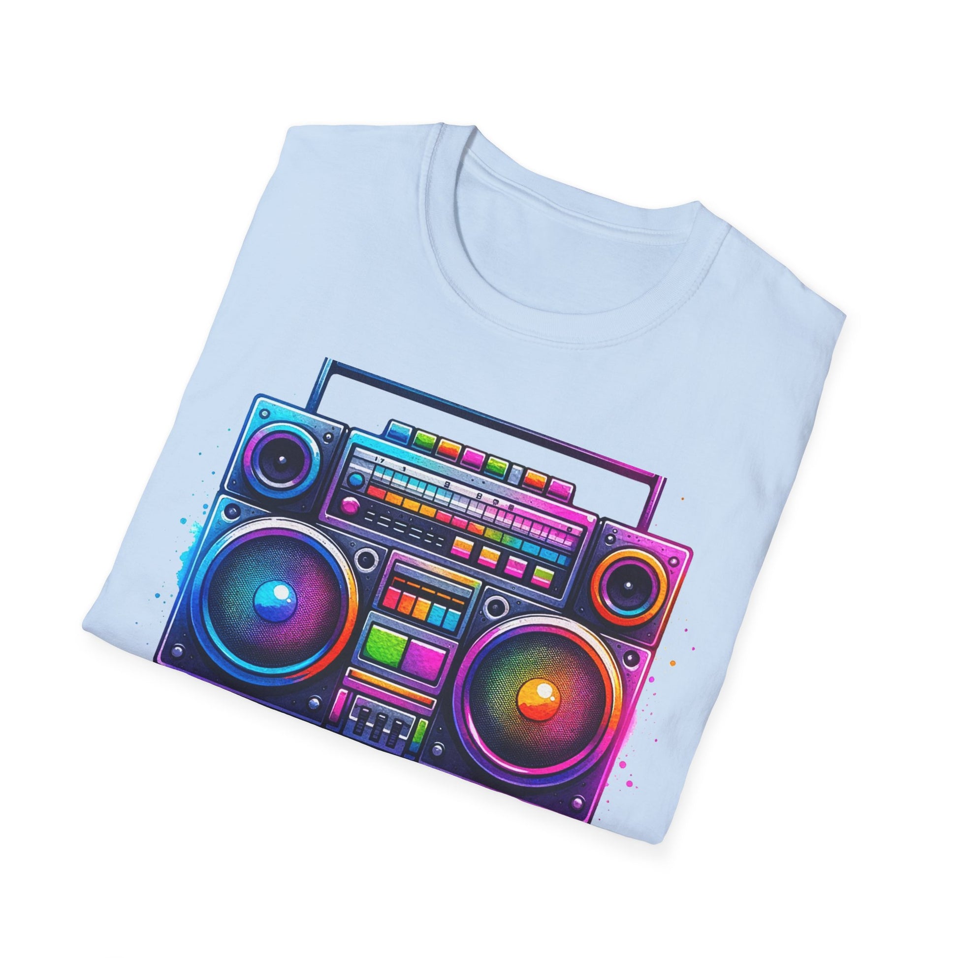 Small Boombox - T-Shirt - Blount Custom Creations