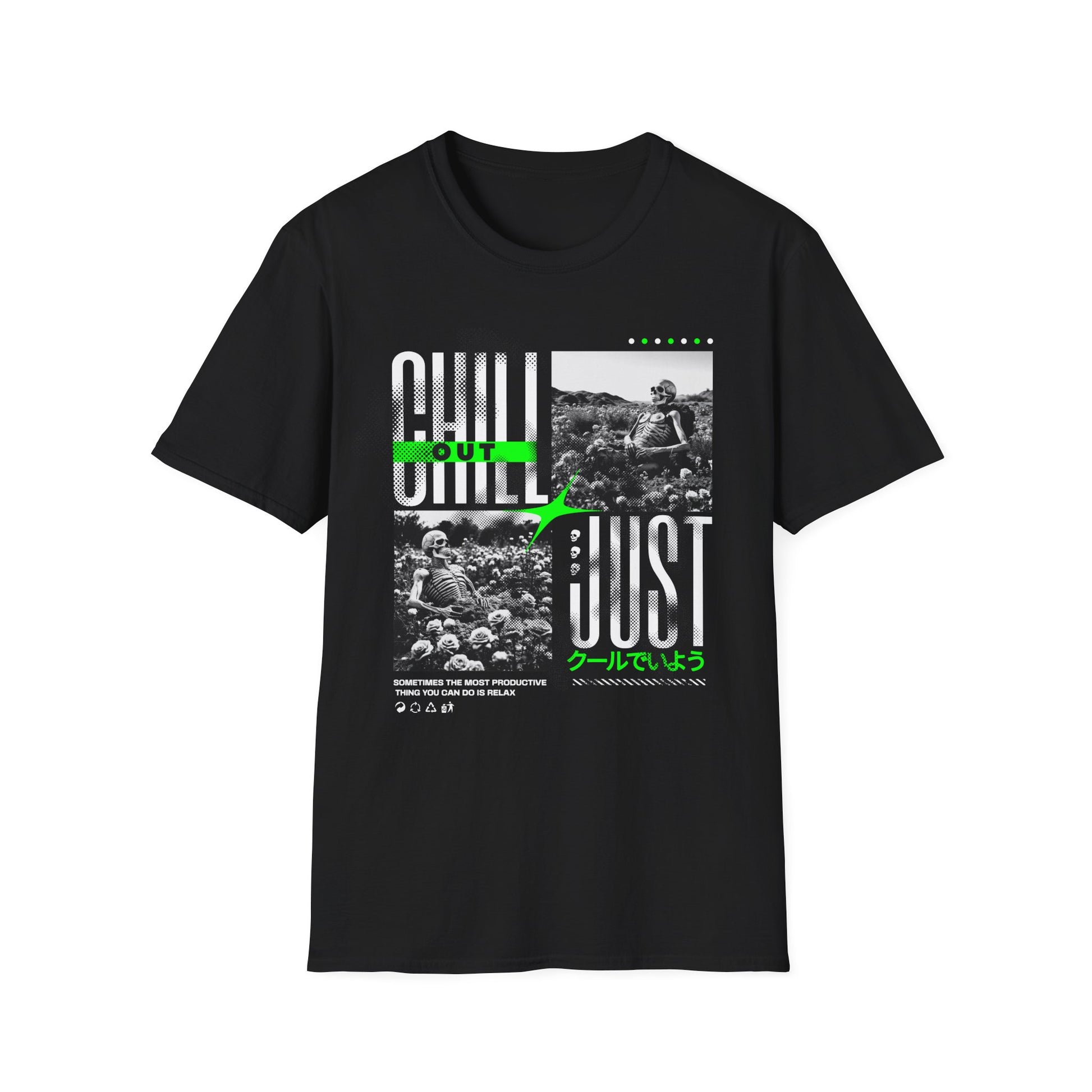 Chill Out, Just Stay Cool Skeletons - T-Shirt - Blount Custom Creations