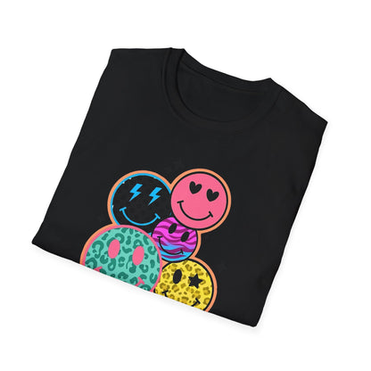 Group of Smiley Faces - T-Shirt - Blount Custom Creations