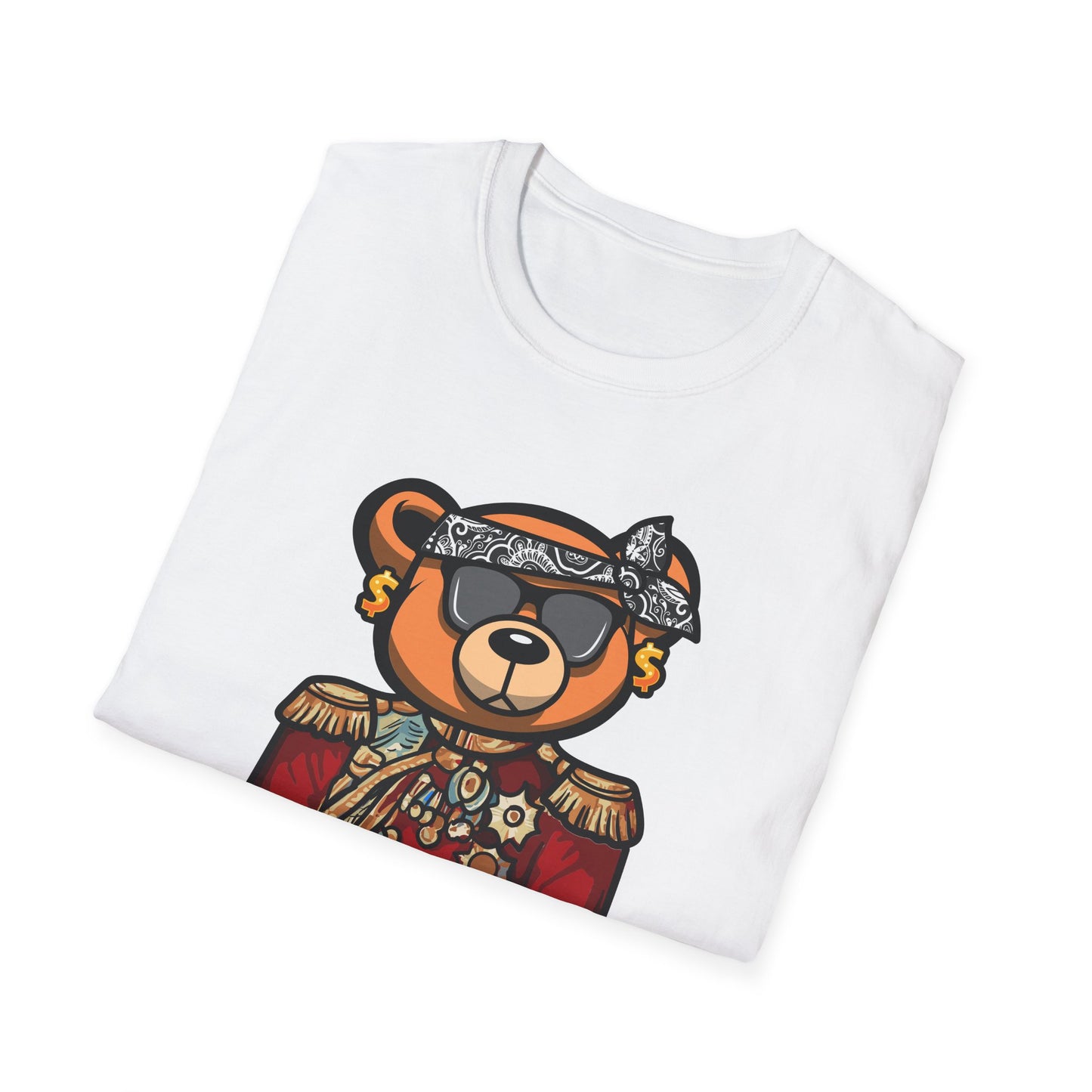 Suited Up Gangster Bear Streetwear - T-Shirt - Blount Custom Creations