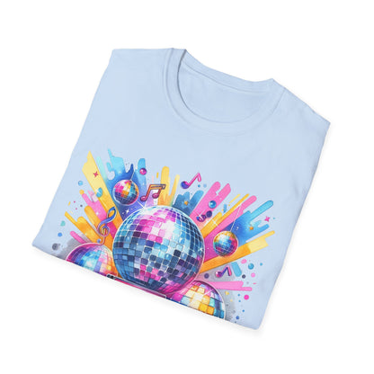 Triple Disco Ball with Radio - T-Shirt - Blount Custom Creations