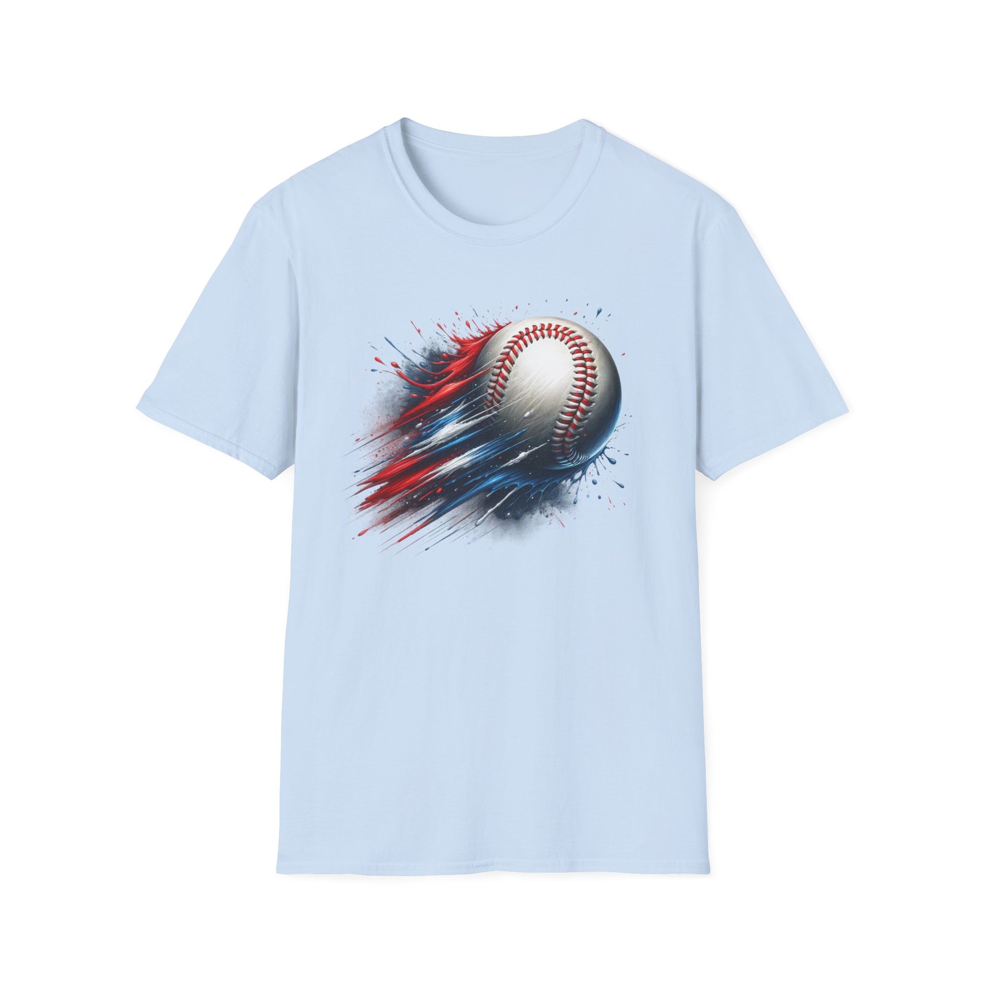 Baseball Speeding Through the Air - T-Shirt - Blount Custom Creations