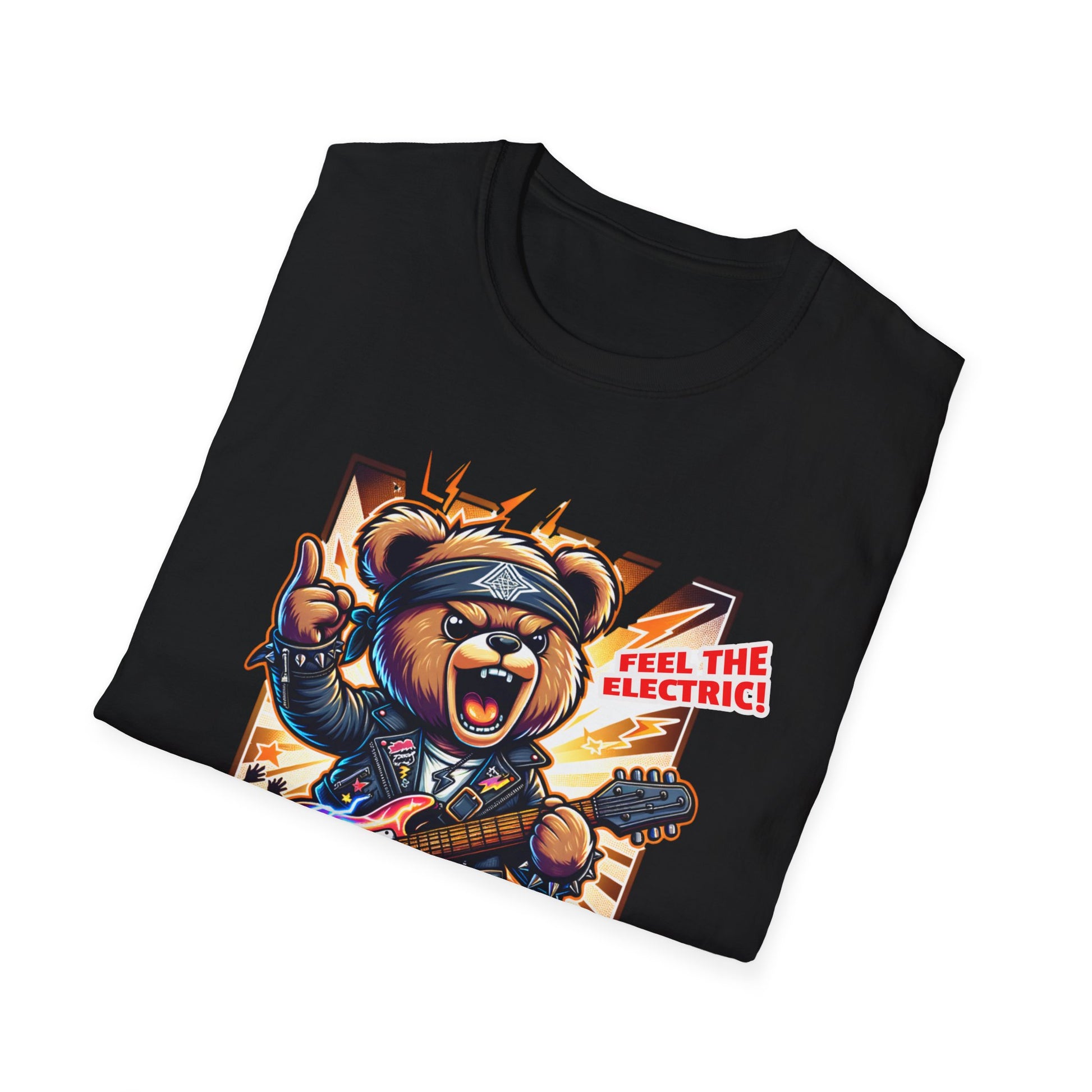 Electric Bear Feel the Electric - T-Shirt - Blount Custom Creations