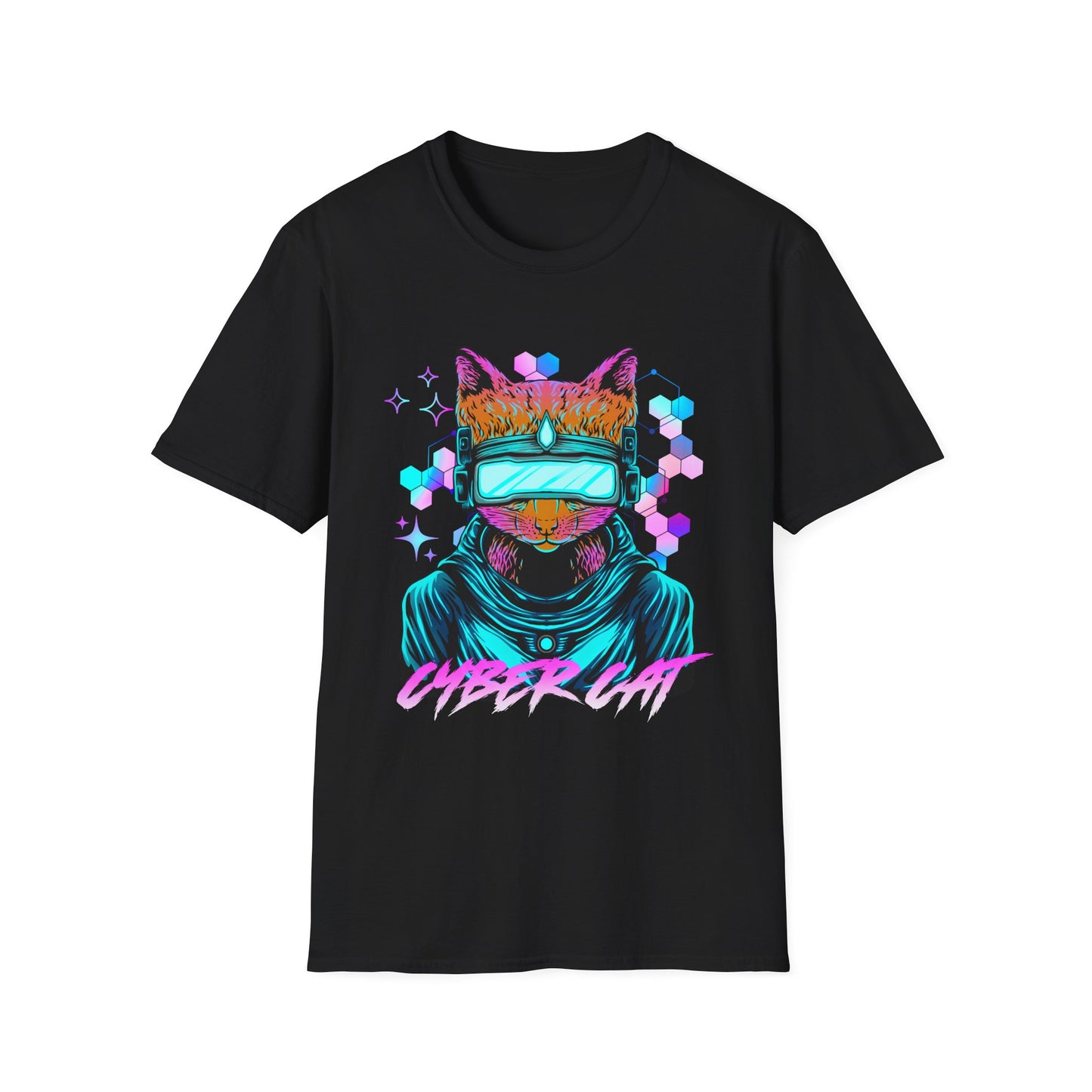 Cyber Cat - T-Shirt - Blount Custom Creations