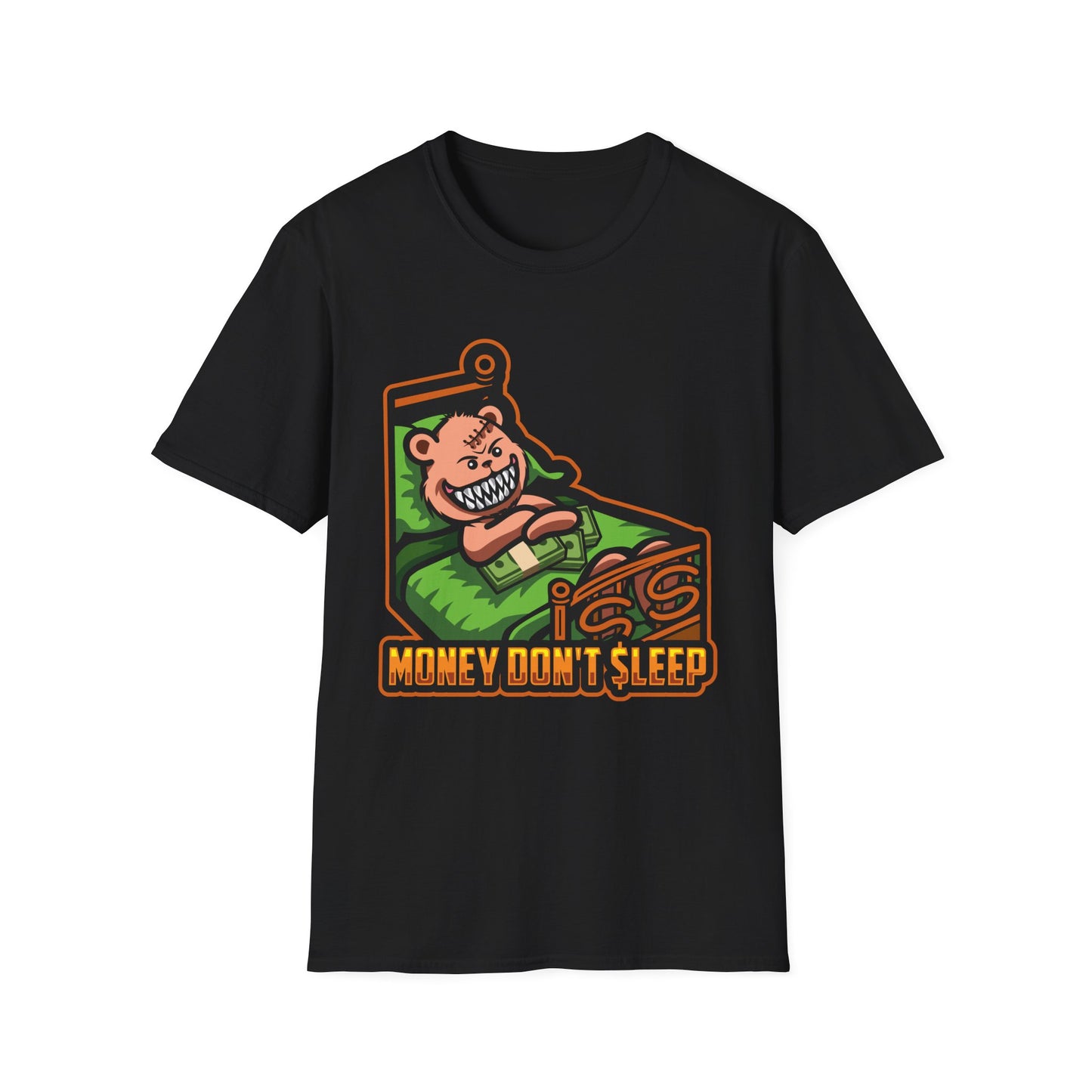 Money Don't Sleep Streetwear - T-Shirt - Blount Custom Creations