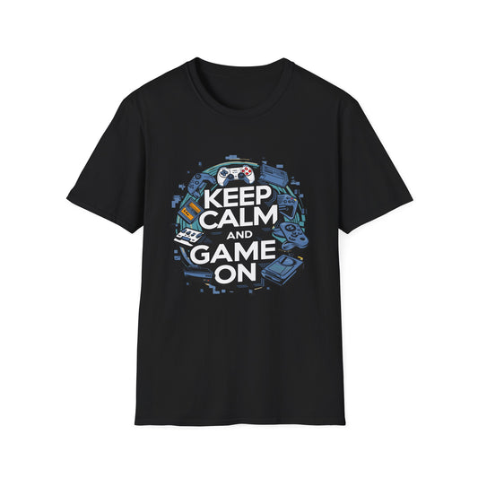 Keep Calm and Game On - T-Shirt - Blount Custom Creations