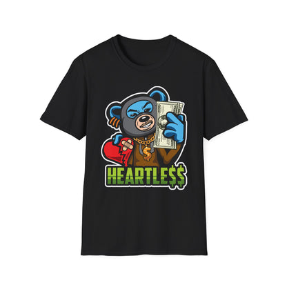 Heartless Gangster Bear Streetwear - T-Shirt - Blount Custom Creations