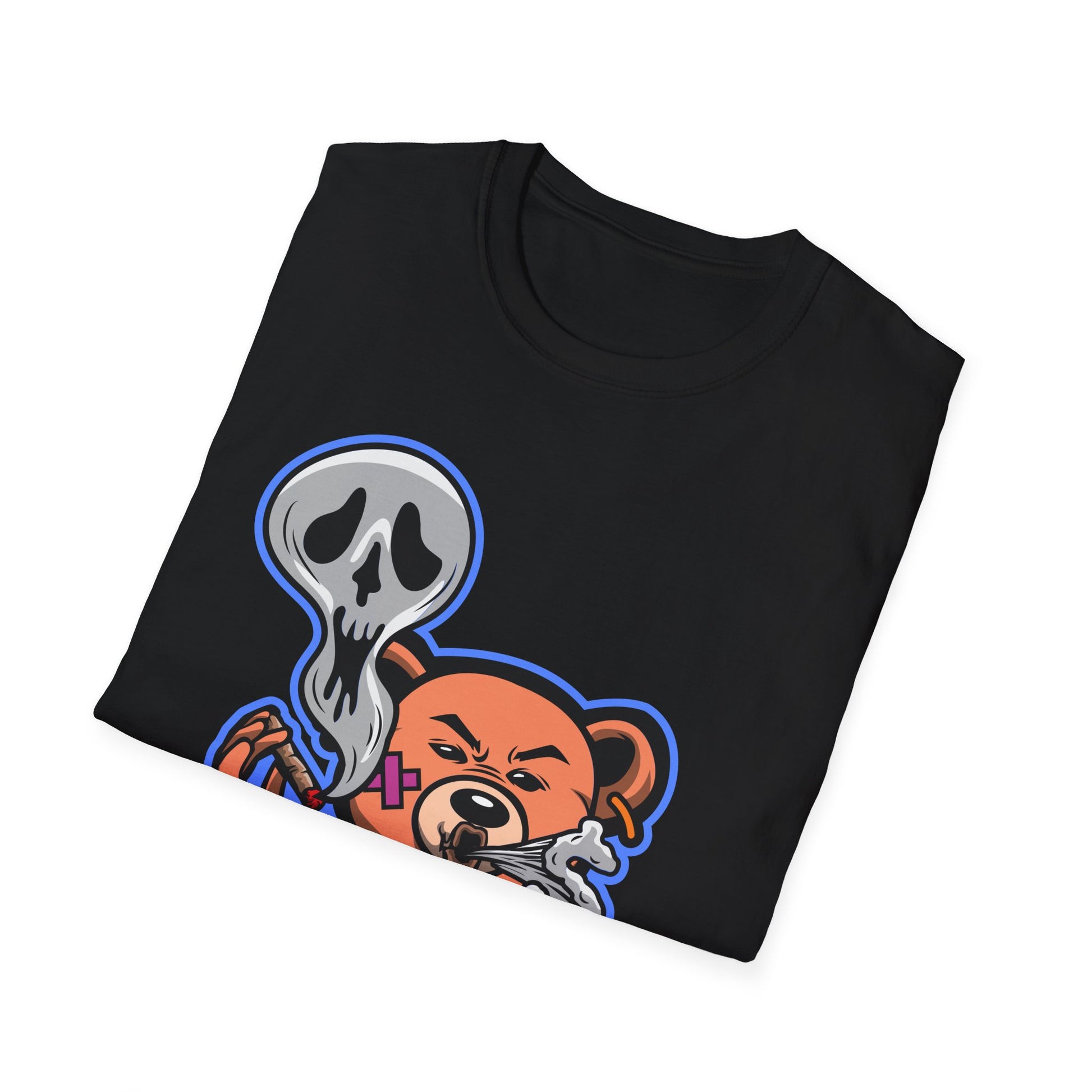 Money Smoking Bear Streetwear - T-Shirt - Blount Custom Creations