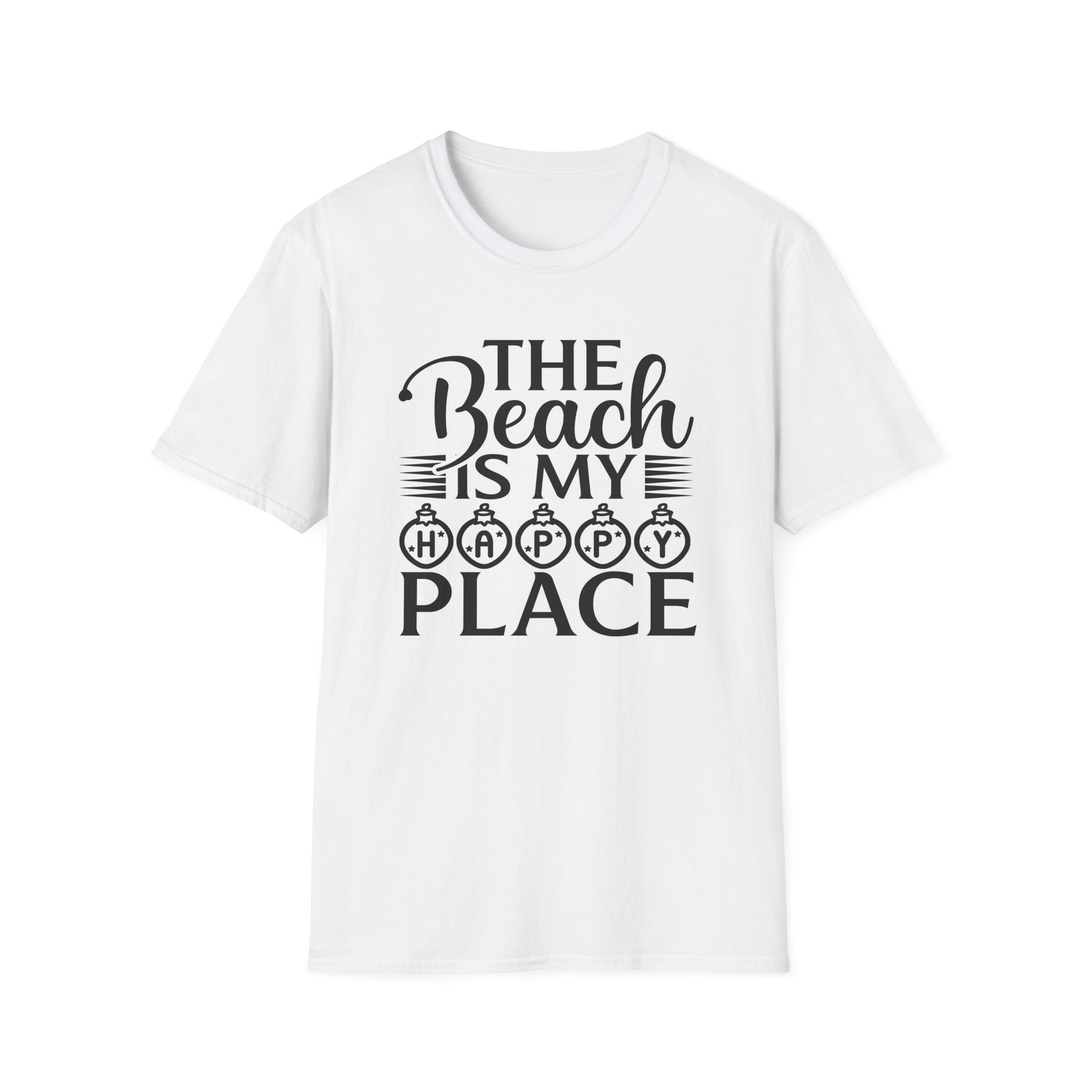 The Beach is my Happy Place - T-Shirt - Blount Custom Creations