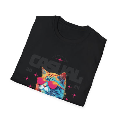 Casual Cat - T-Shirt - Blount Custom Creations