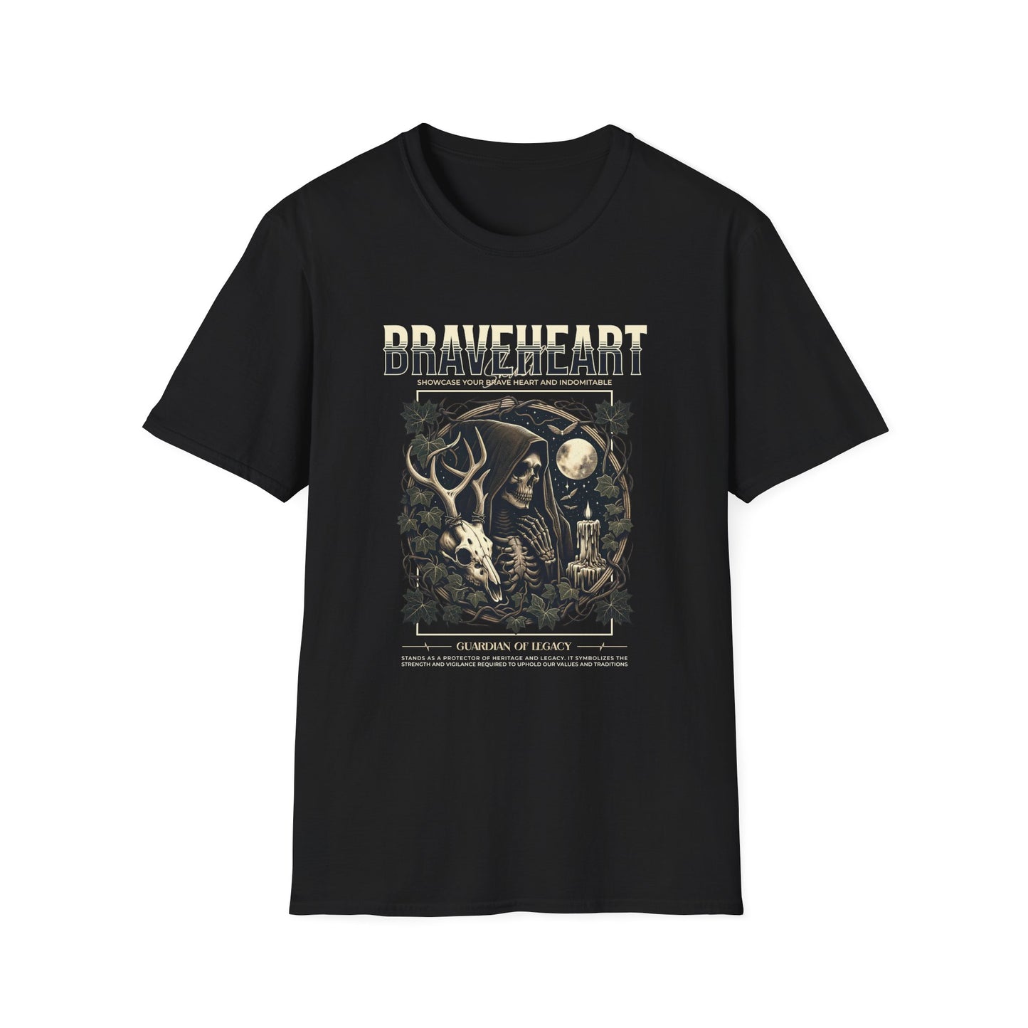 Braveheart Skull - T-Shirt - Blount Custom Creations