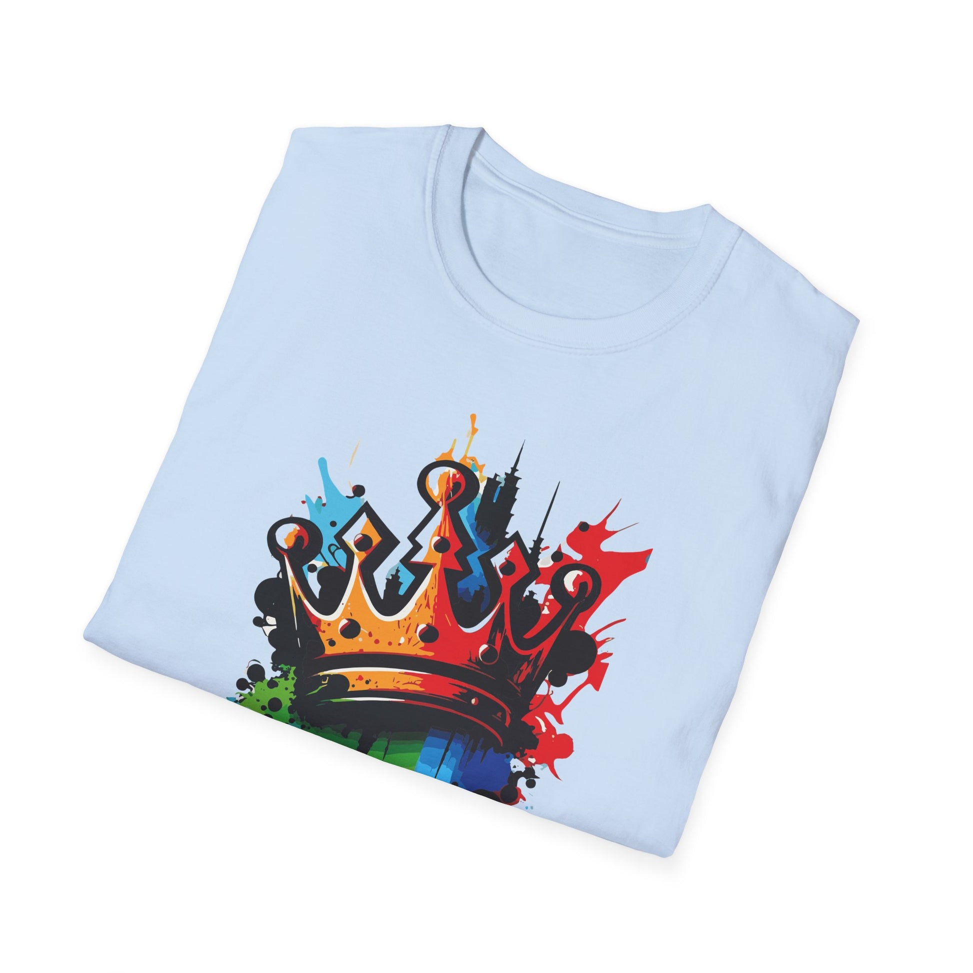 King Crown Splashed - T-Shirt - Blount Custom Creations