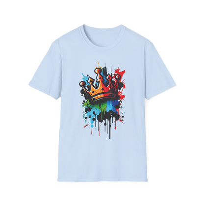 King Crown Splashed - T-Shirt - Blount Custom Creations