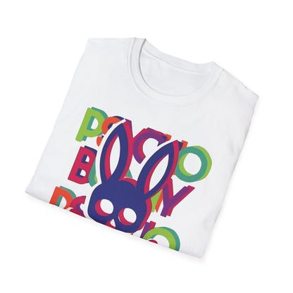 Multi-Colored Skull and Bones Rabbit - T-Shirt - Blount Custom Creations