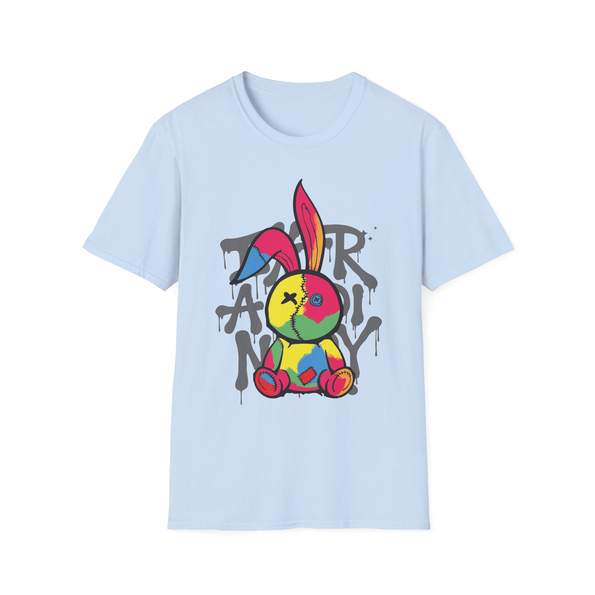 Multi-Colored Street Rabbit - T-Shirt - Blount Custom Creations