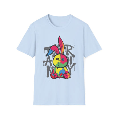 Multi-Colored Street Rabbit - T-Shirt - Blount Custom Creations