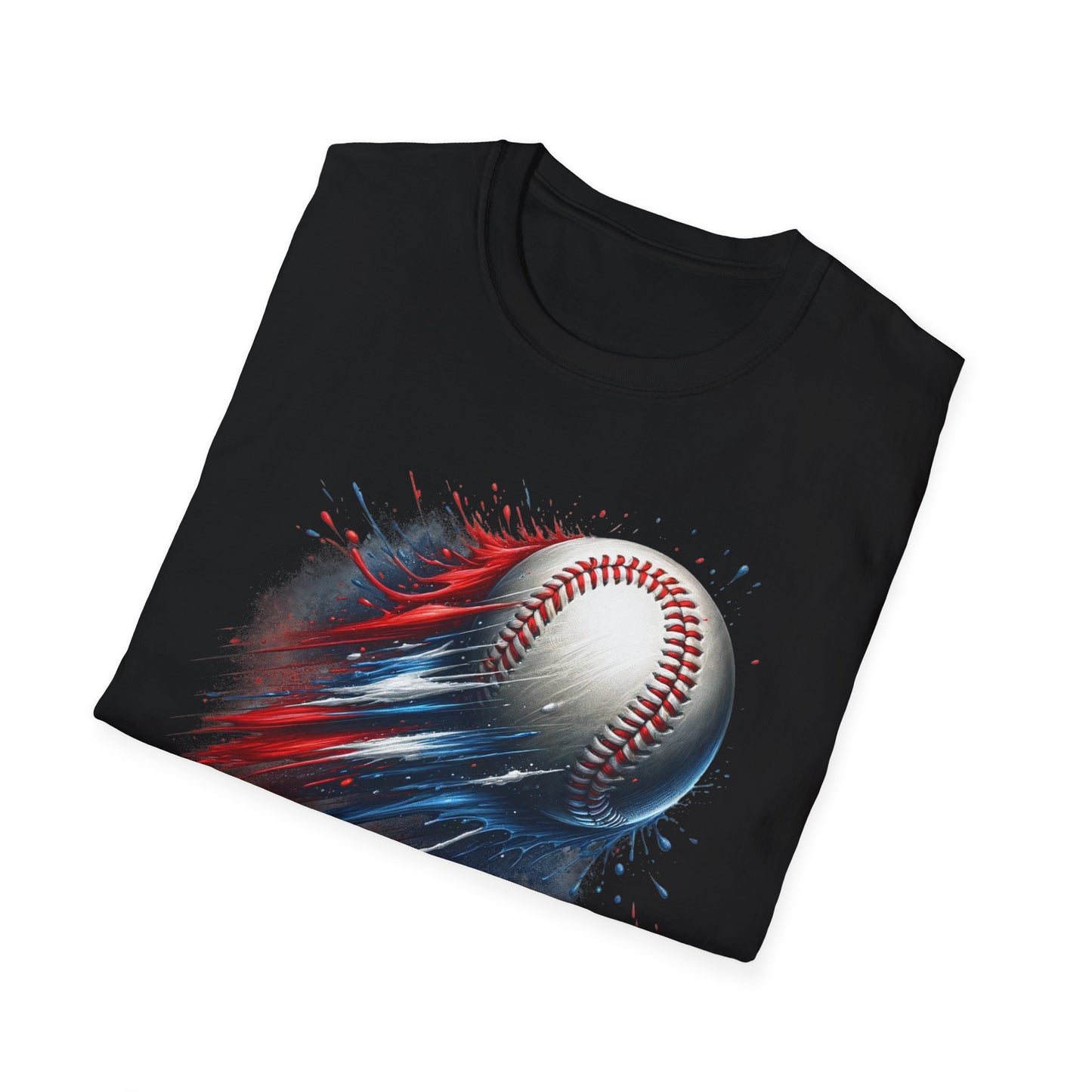 Baseball Speeding Through the Air - T-Shirt - Blount Custom Creations