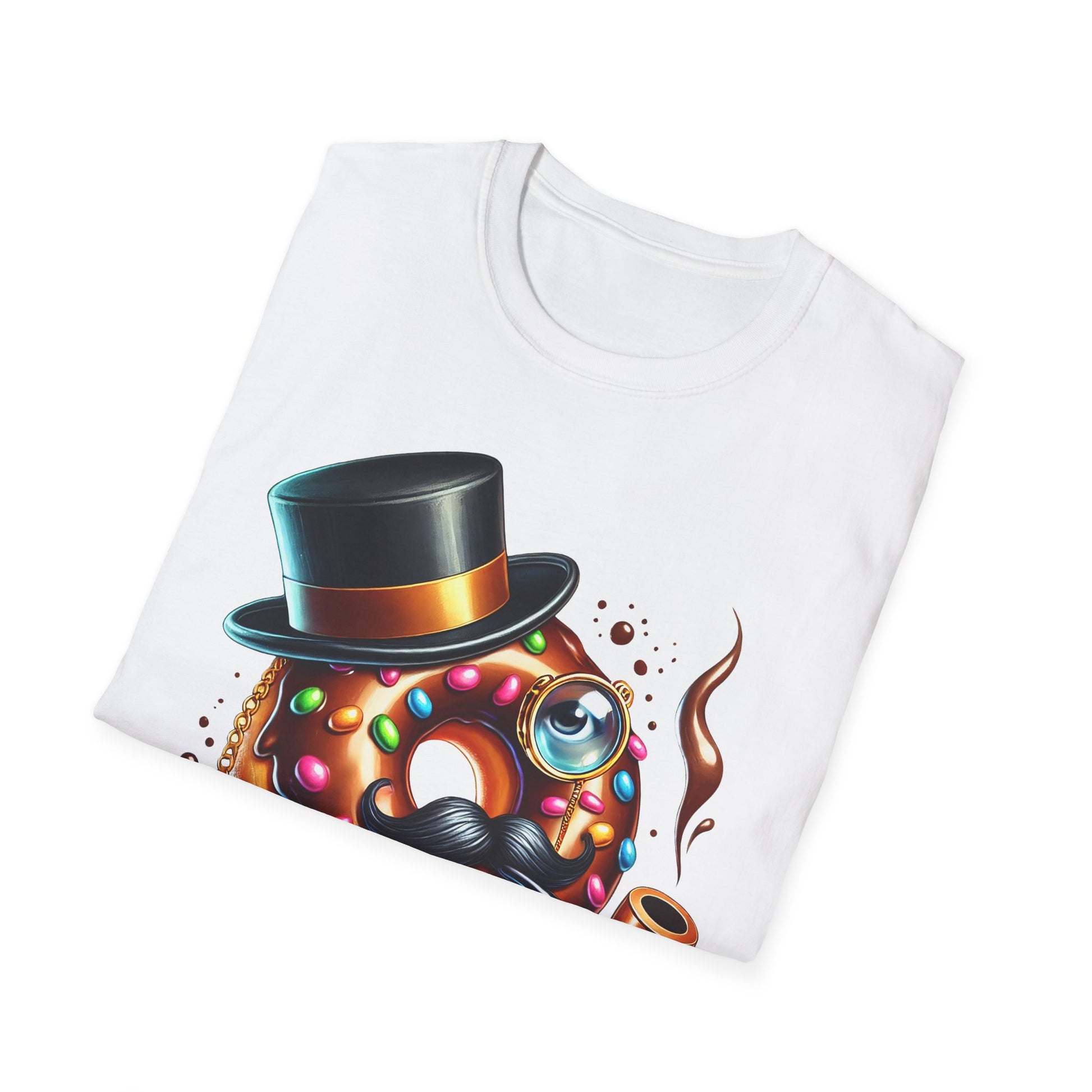 Smoking Chocolate Donut - T-Shirt - Blount Custom Creations