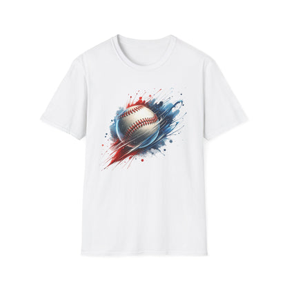 Baseball Flying Through the Air - T-Shirt - Blount Custom Creations