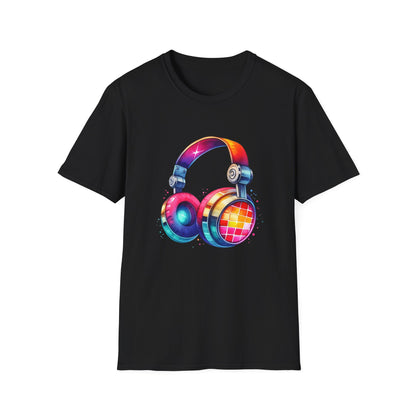 Colorful Headphones - T-Shirt - Blount Custom Creations