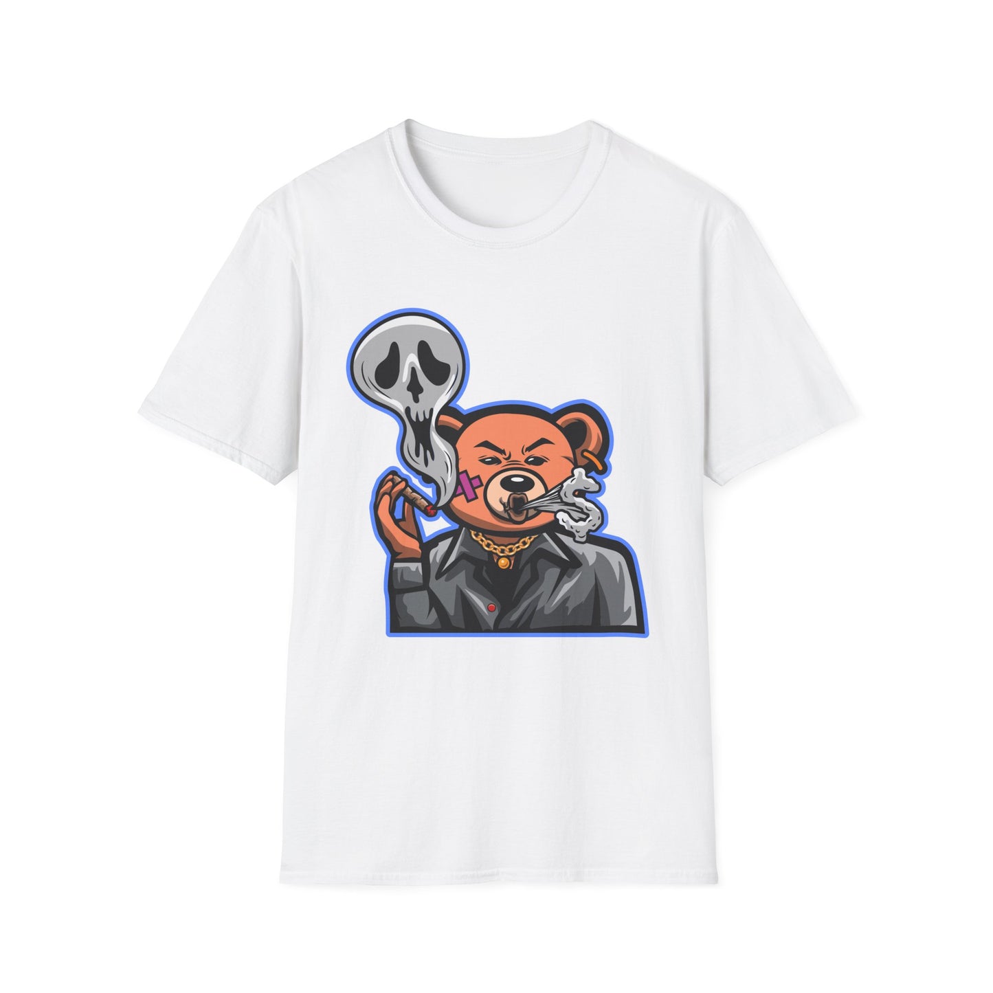 Money Smoking Bear Streetwear - T-Shirt - Blount Custom Creations