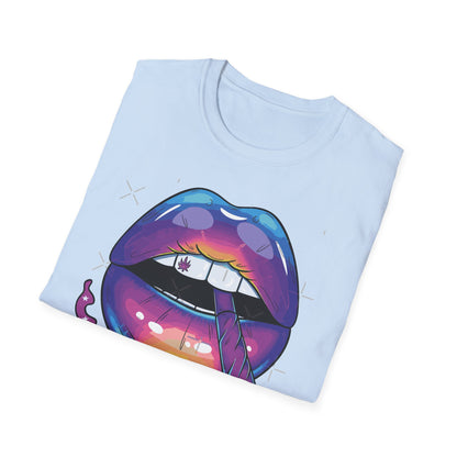 Smoking Colorful Lips - T-Shirt - Blount Custom Creations