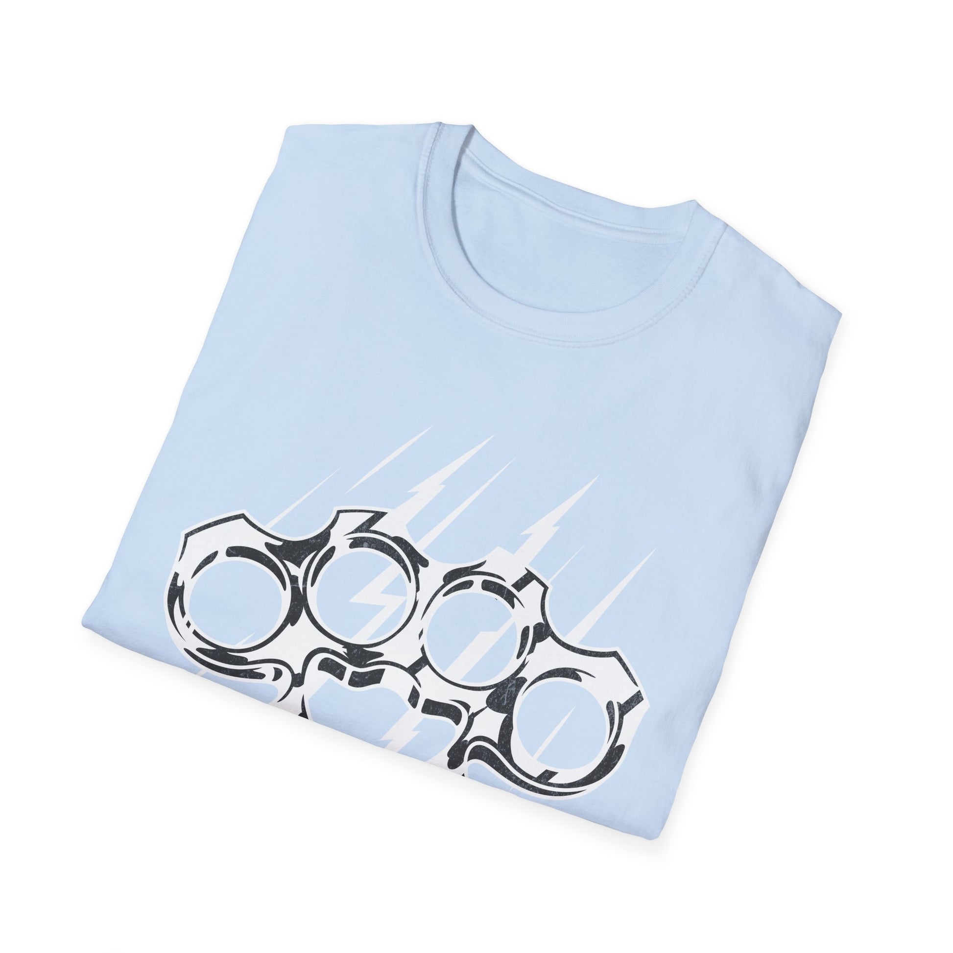 Justice is Sleeping Steel Knuckles - T-Shirt - Blount Custom Creations