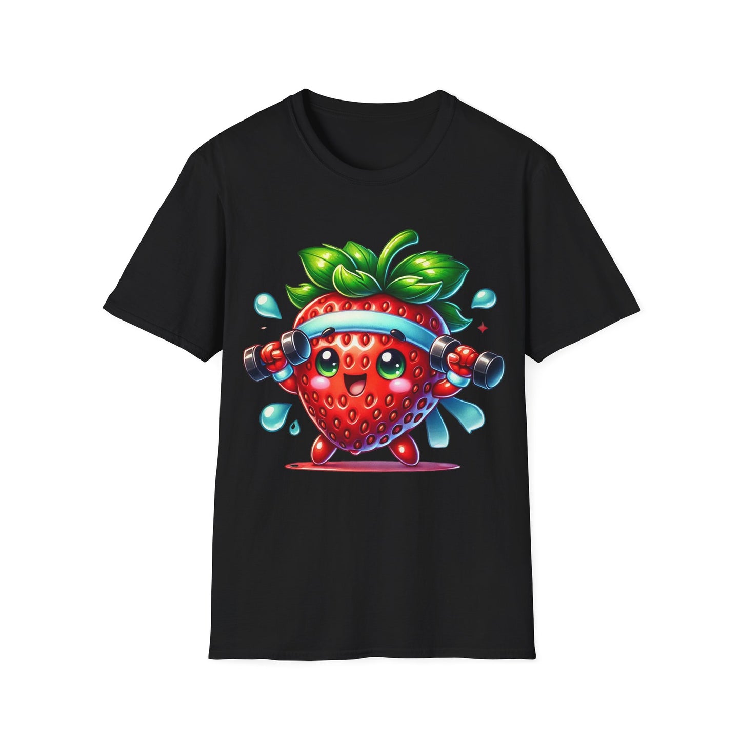 Strawberry Character - T-Shirt - Blount Custom Creations