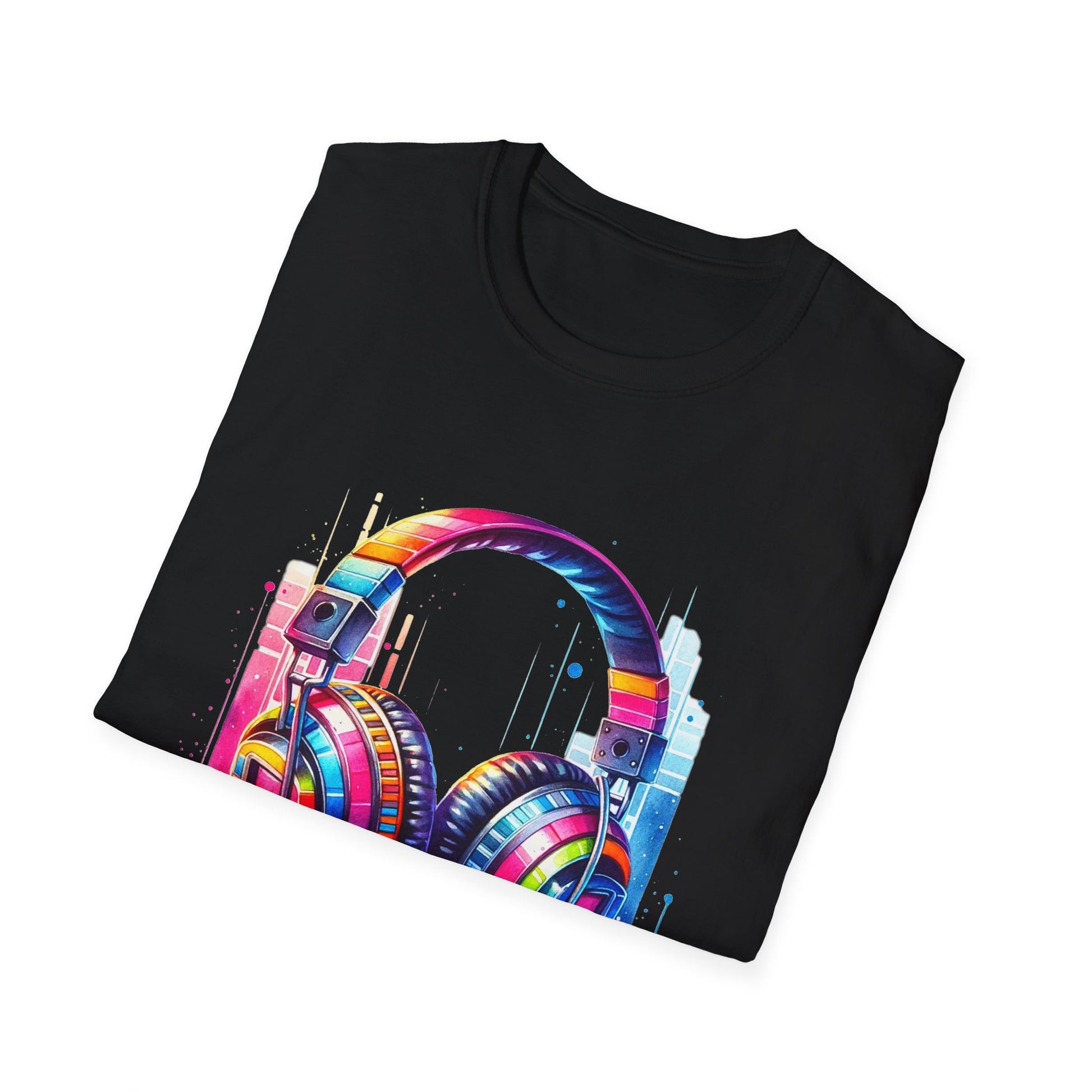 Melting Headphones - T-Shirt - Blount Custom Creations