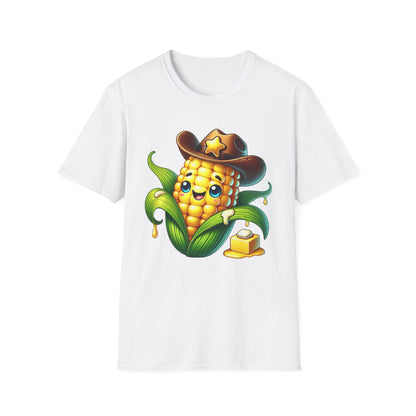 Wild Corn Cowboy with Butter - T-Shirt - Blount Custom Creations