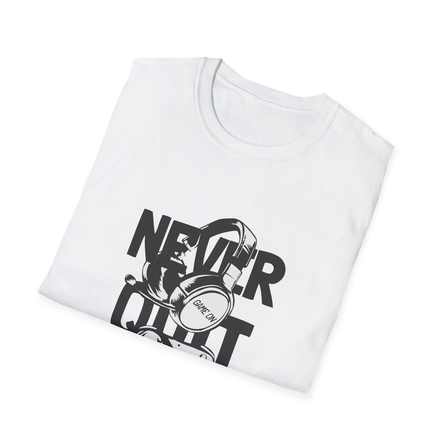 Never Quit Playing Games - T-Shirt - Blount Custom Creations