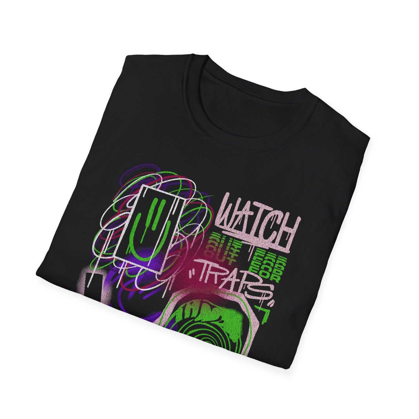 Watch Traps Friendly Ghosties Streetwear - T-Shirt - Blount Custom Creations