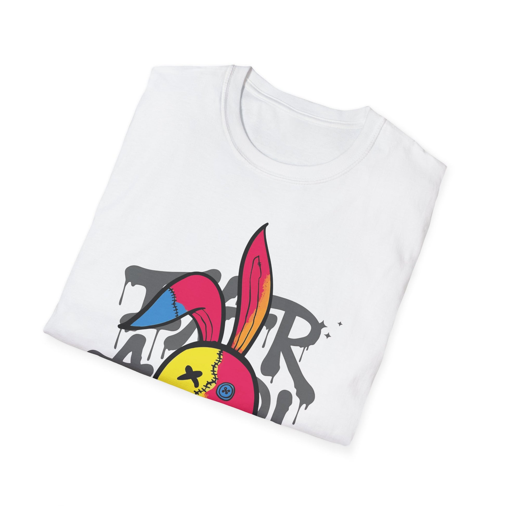 Multi-Colored Street Rabbit - T-Shirt - Blount Custom Creations